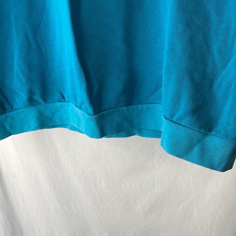 AS IS: vintage sweatshirt, size XL labeled Nike air. 55% cotton 45% polyester. - Picture 3 of 8